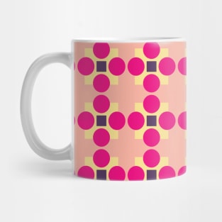 Square and Circle Seamless Pattern 001#002 Mug